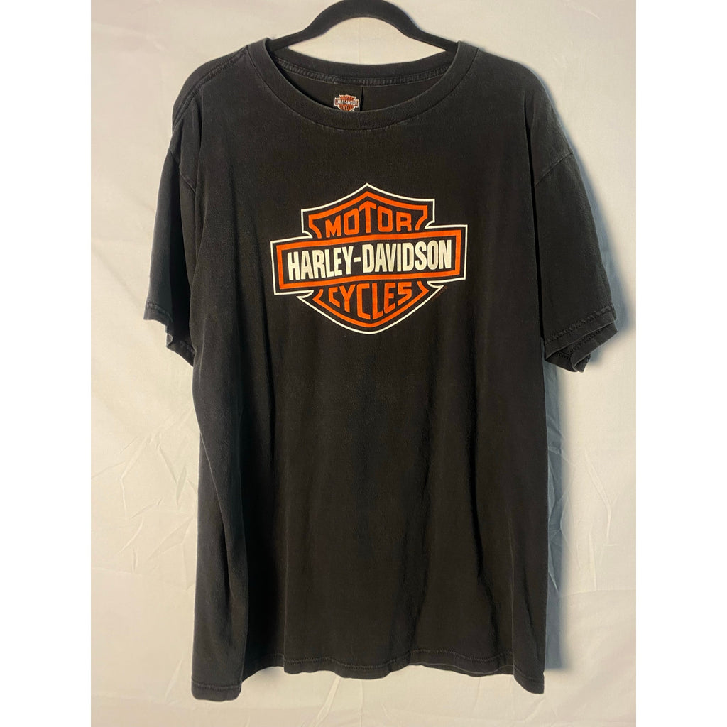 Harley Davidson ABC Pontiac waterford, Michigan Black Graphic Shirt Men's L/XL