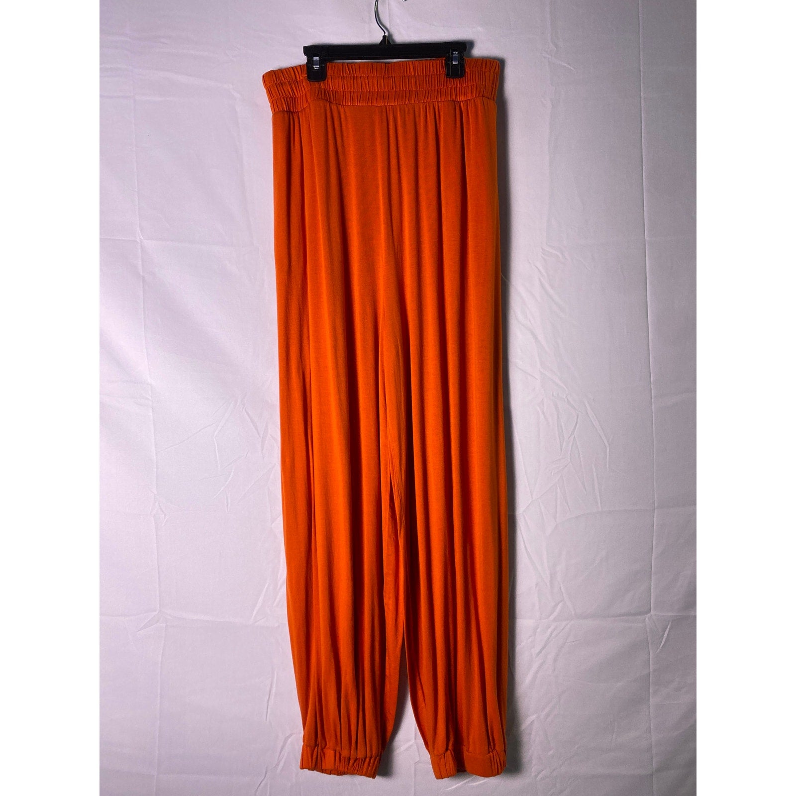 Free People Ali Pants in Rust Modern Balloon-Style Pull On High Rise Women Large