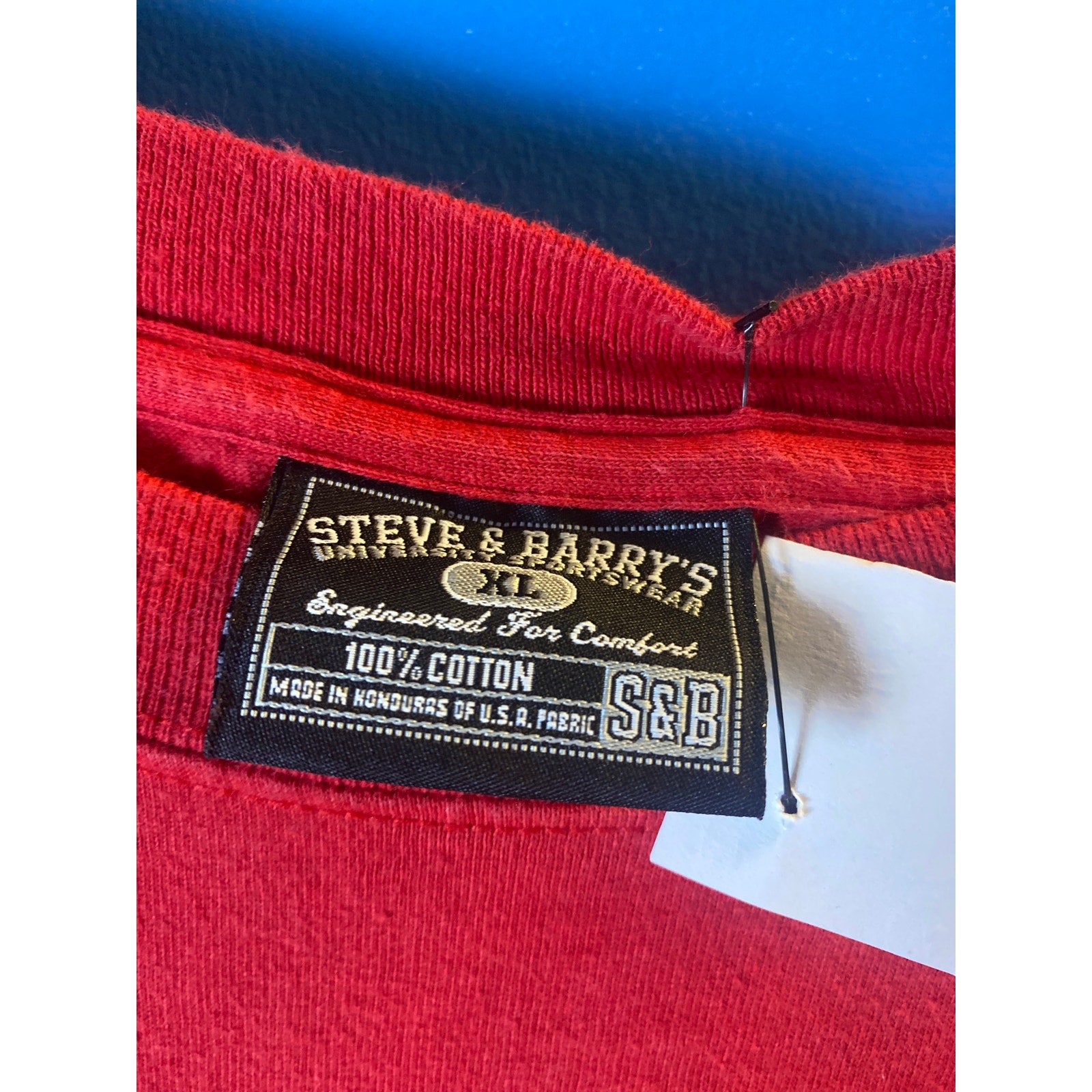 Steve & Barry's Indiana Hoosiers Red Long Sleeve Shirt Men's Size XL