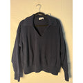 Old Navy Knit Collared Sweater Pullover Navy Blue Casual Women's Size Large