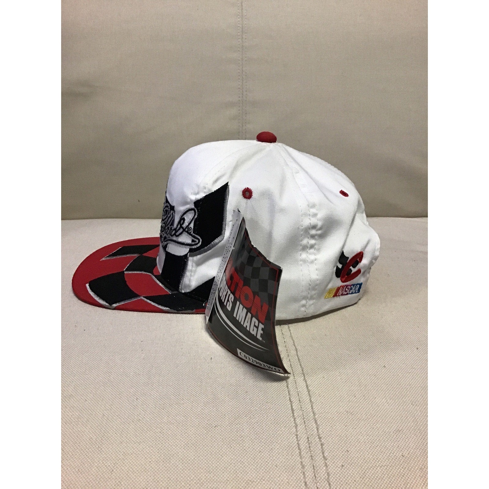 Vintage Chase Authentics Dale Earnhardt #3 NASCAR Hat Cap Snapback White Red NWT