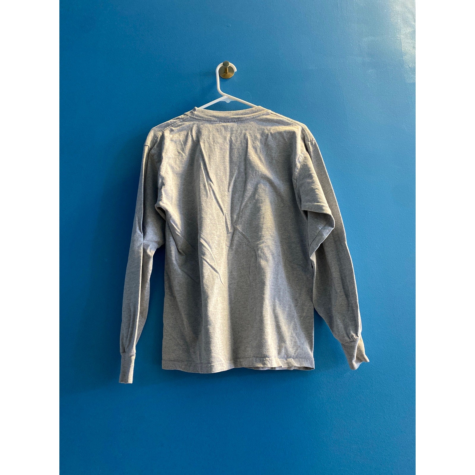 Midwest 2002 NCAA Men's Final Tour Atlanta Georgia Gray Long Sleeve Shirt Medium
