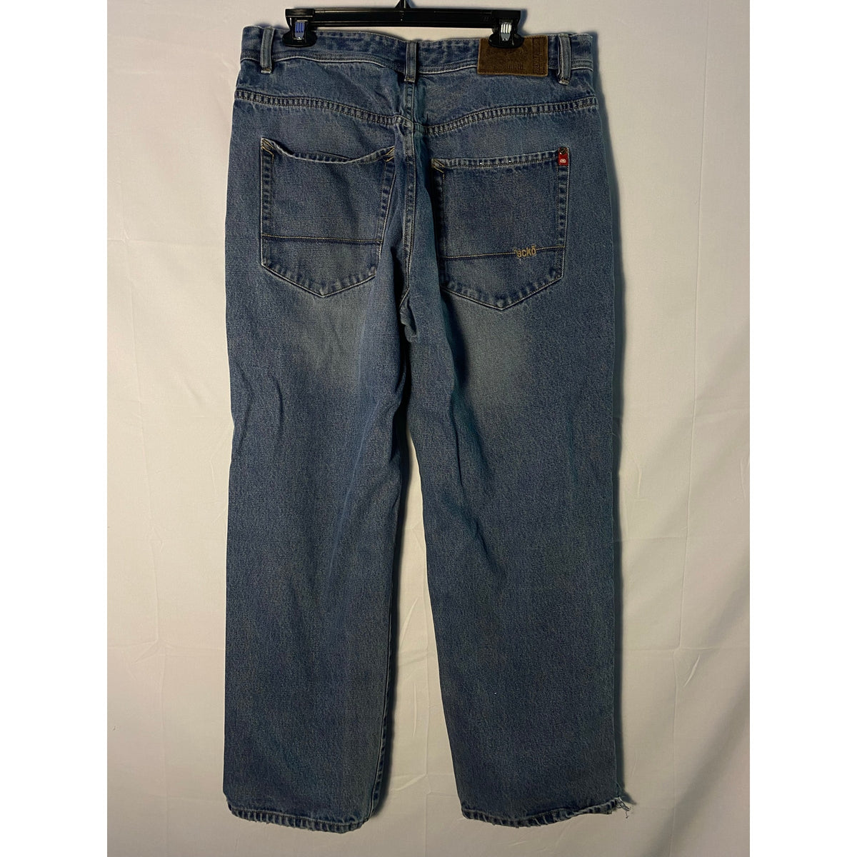 Vintage Ecko Unltd Straight Leg Blue Denim Jeans Men's Size 36 Pockets