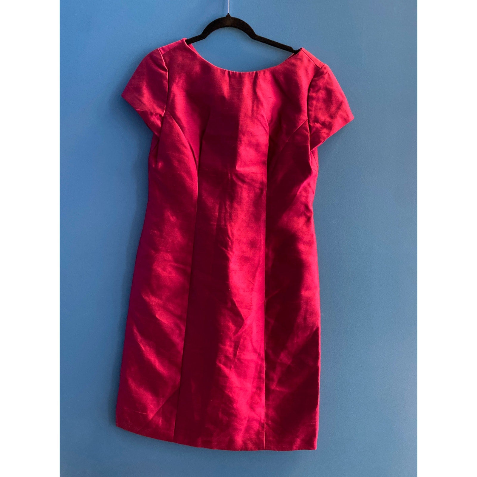Vintage 60's Pink Sheath Dress Short Sleeve Women's Size Medium?