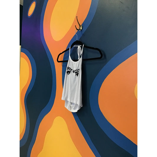 Brandy Melville Magic Girl Sachi White Halter Top Women's One Size