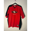 Vintage Chase Authentics Dale Earnhardt Jr. NASCAR Bud Racing V-neck Shirt Large