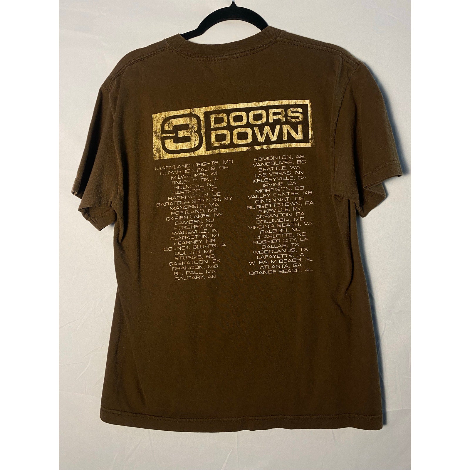 Alstyle Apparel & Activewear 3 Doors Down Graphic T-shirt Men's Size Medium