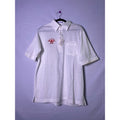 Vintage Top Choice Indiana Basketball Adidas Embroidered Deadstock Polo Shirt Large