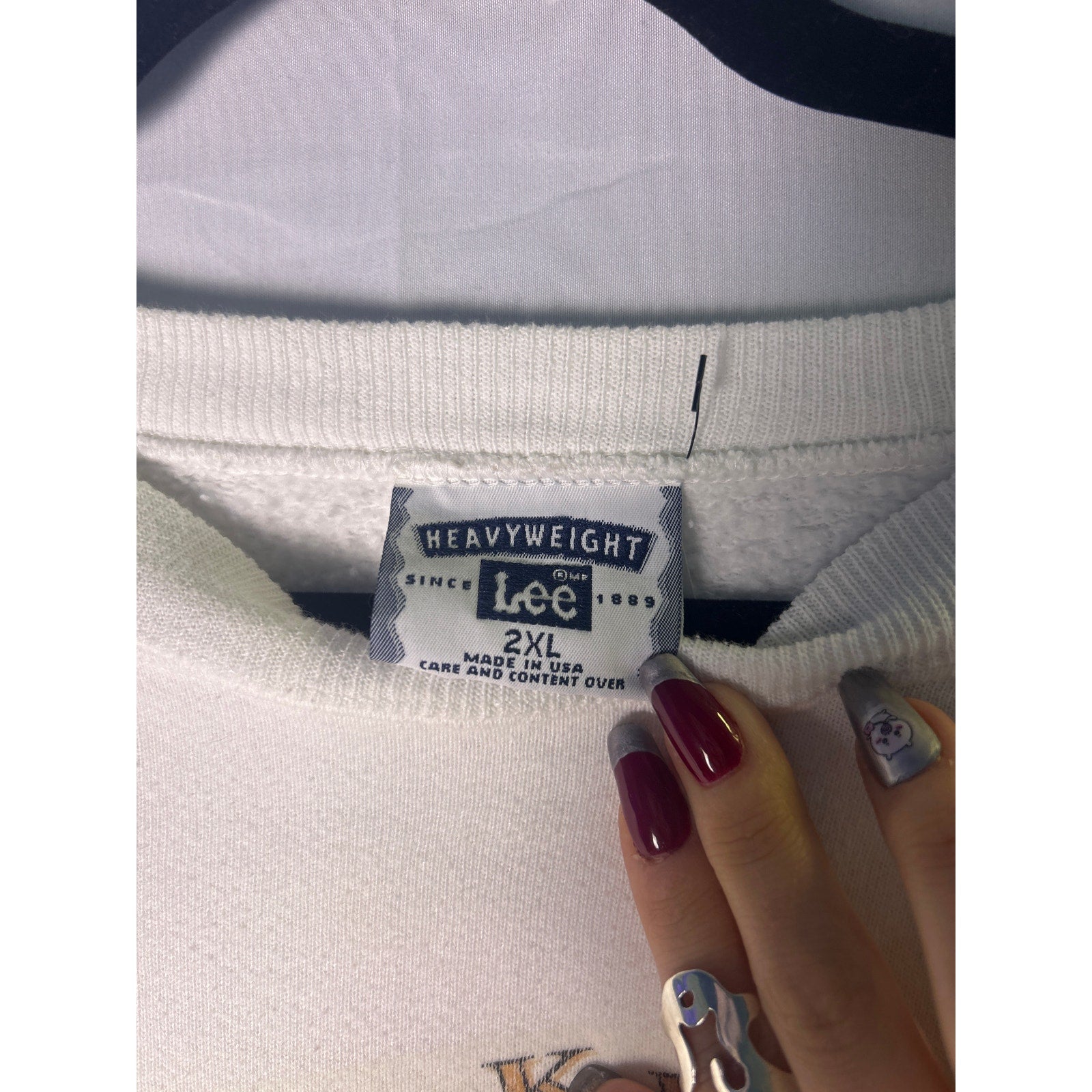 Lee Heavyweight Did You Know the Lord? White Sweatshirt Women's Size 2XL