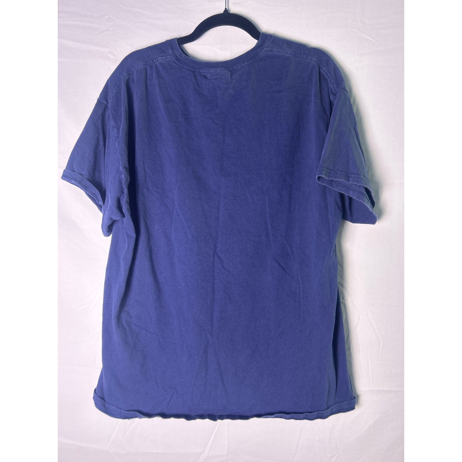 Vintage Michael Jackson History Era T-Shirt Navy Blue Retro Tee Adult Size XL