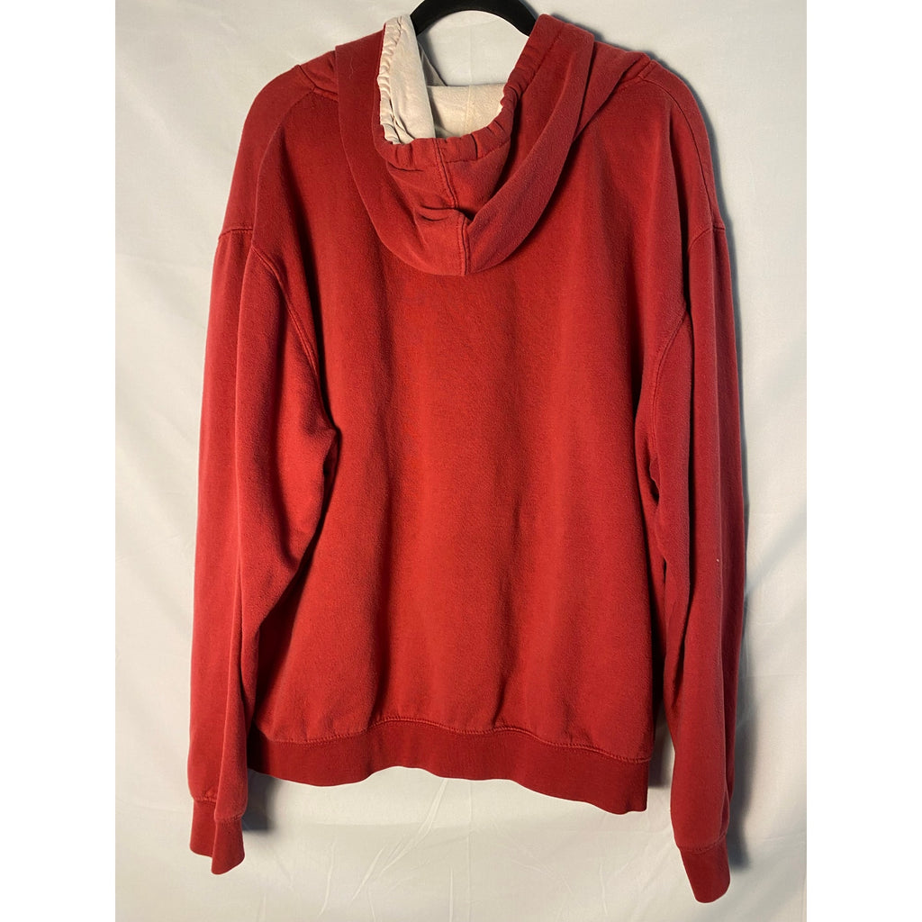 IU Indiana Embroidered Hoodie w/Stained Drawstrings