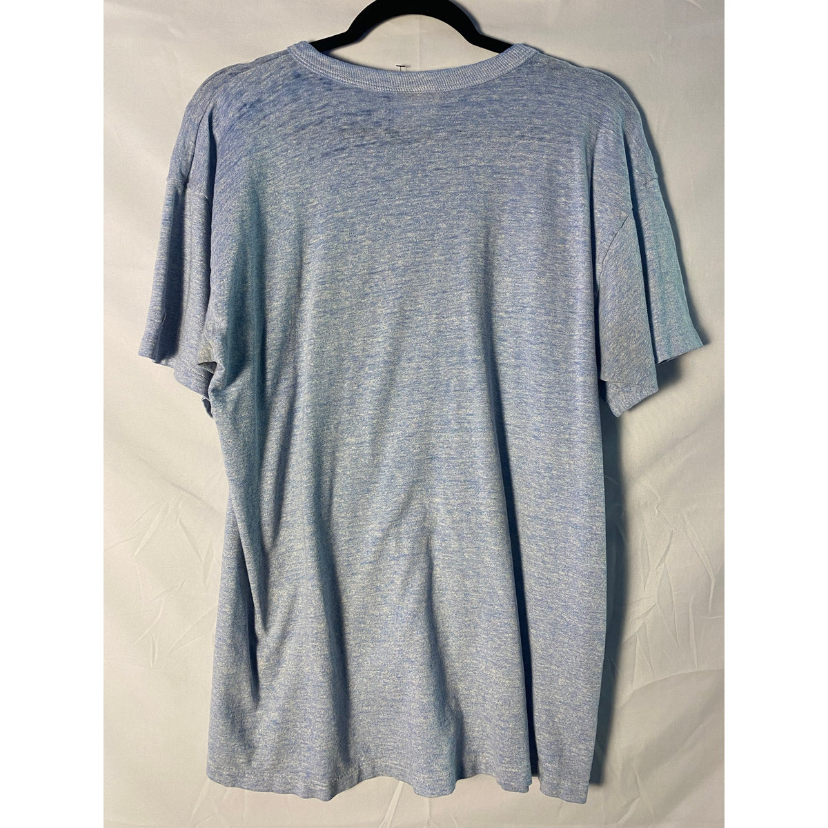 Vintage 90s Champion IU Indiana Blue Gray Shirt Round Neck Men's Size XL