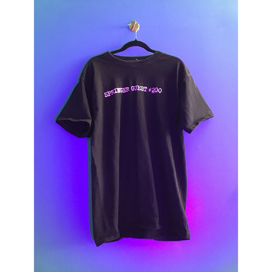 Fruit of the Loom Jerry Springer Guest #200 Black Promo Shirt Men's Size XL