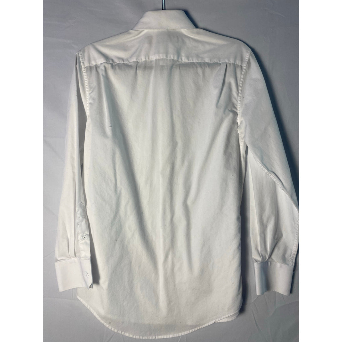 Louis Vuitton White Long Sleeve Button Up Shirt Men's Size Medium Minimalist