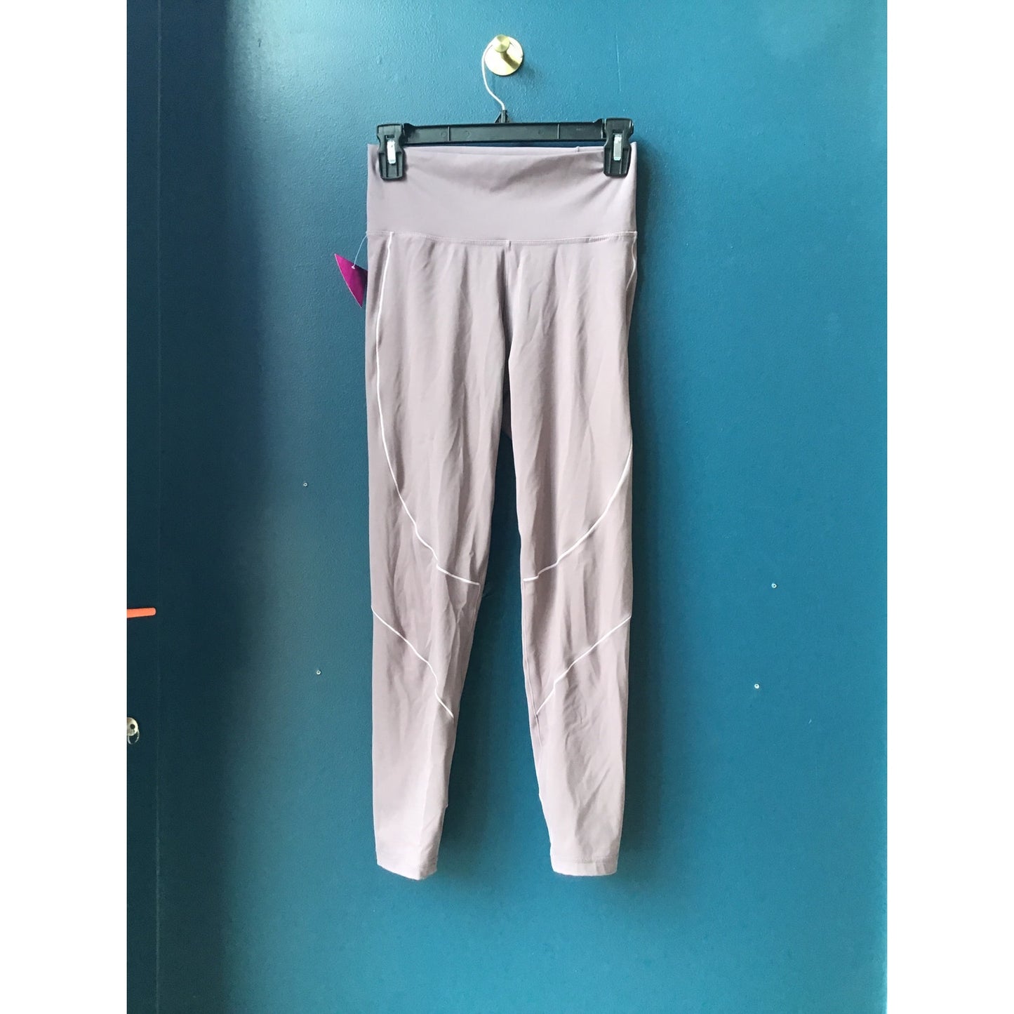 adidas Purple Athletic Pull On Leggings Pants Skinny Women's Size Medium