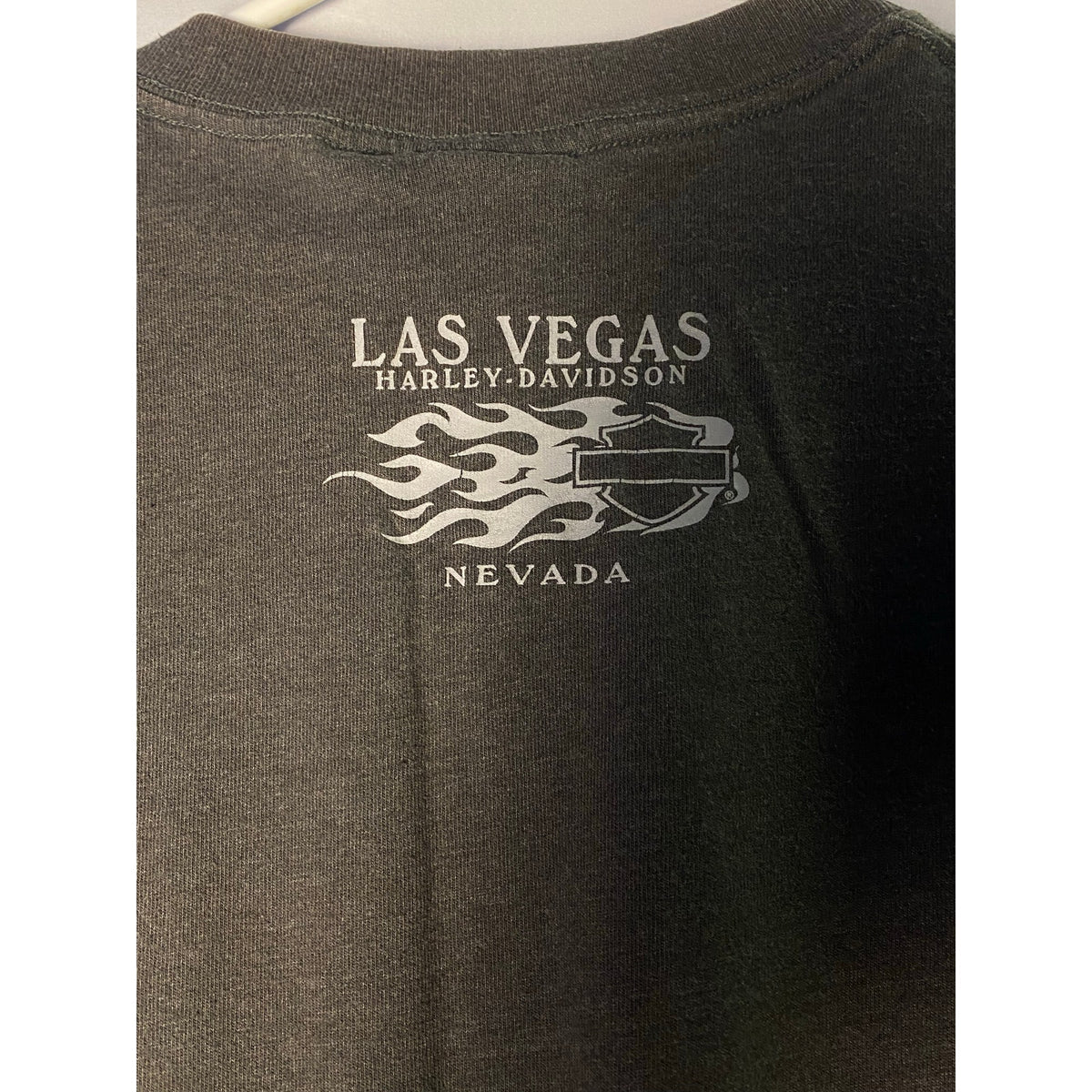 Harley Davidson Las Vegas, Nevada Graphic Print Black T-shirt Men's XL/X2XL?