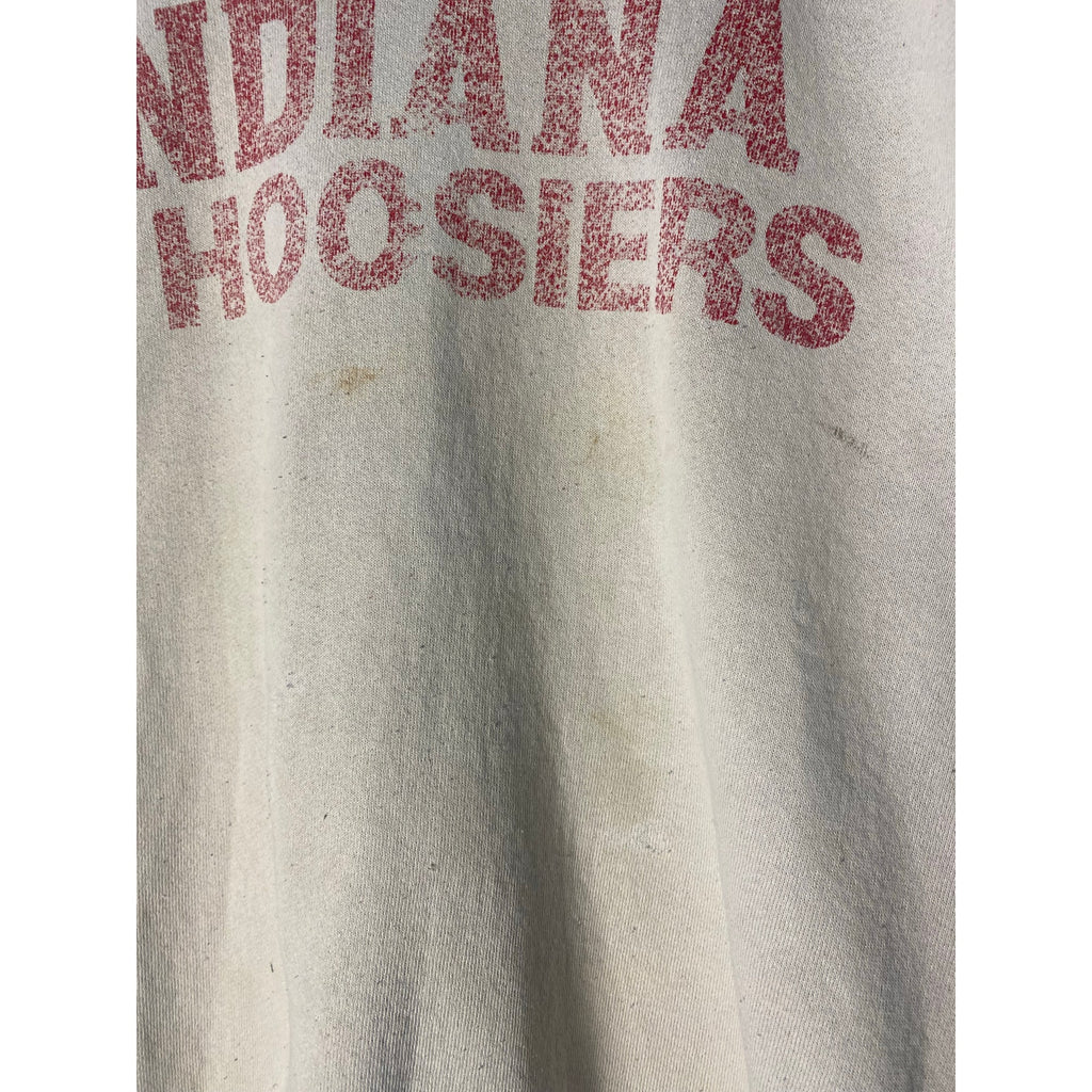 Vintage 90s IU Indiana University Hoosiers FOTL Fader Gray Crewneck Sweater XL