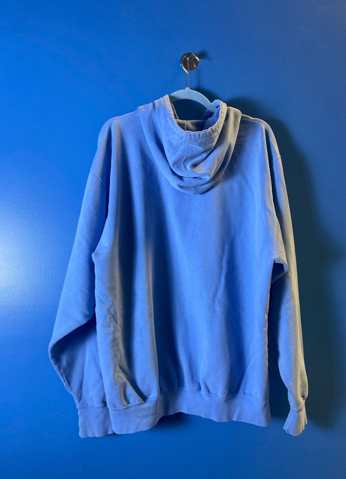 Y2K Steve & Barry's IU Hoosiers Baby Blue Hoodie Pullover Jacket Men's Size XL