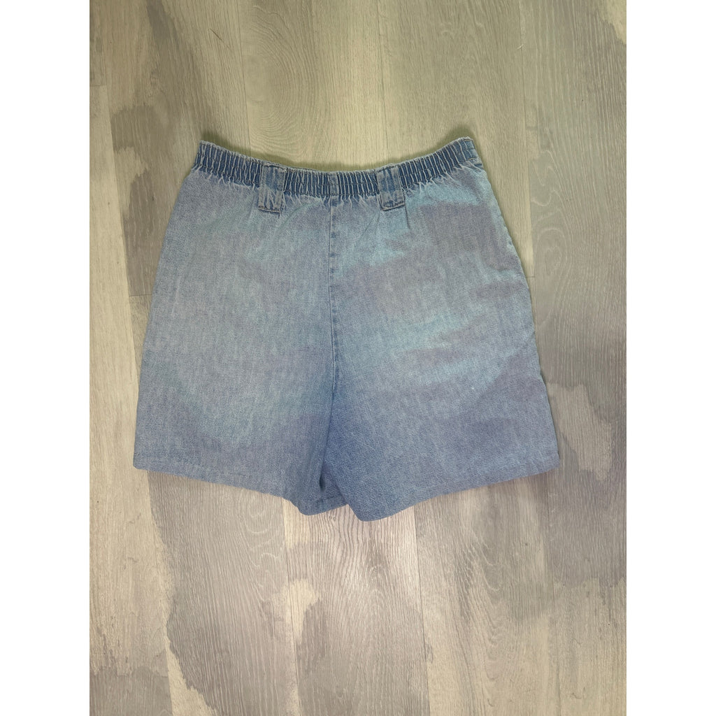 Carlyle Blue Jean Casual Shorts Stretchy Waist Women's Size 10
