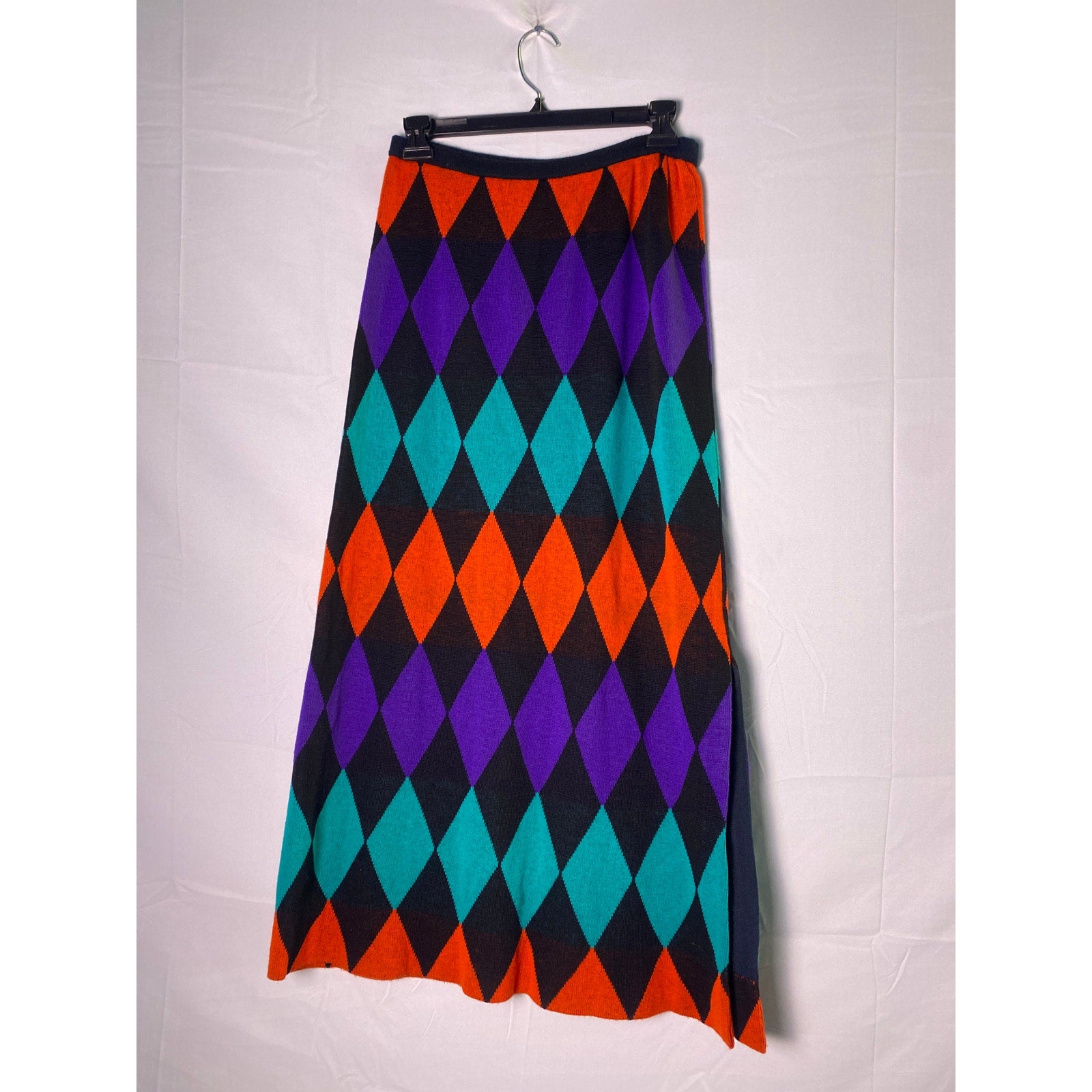 Sport Quake Multicolor Maxi Skirt Geometric Pattern Women's Size XS