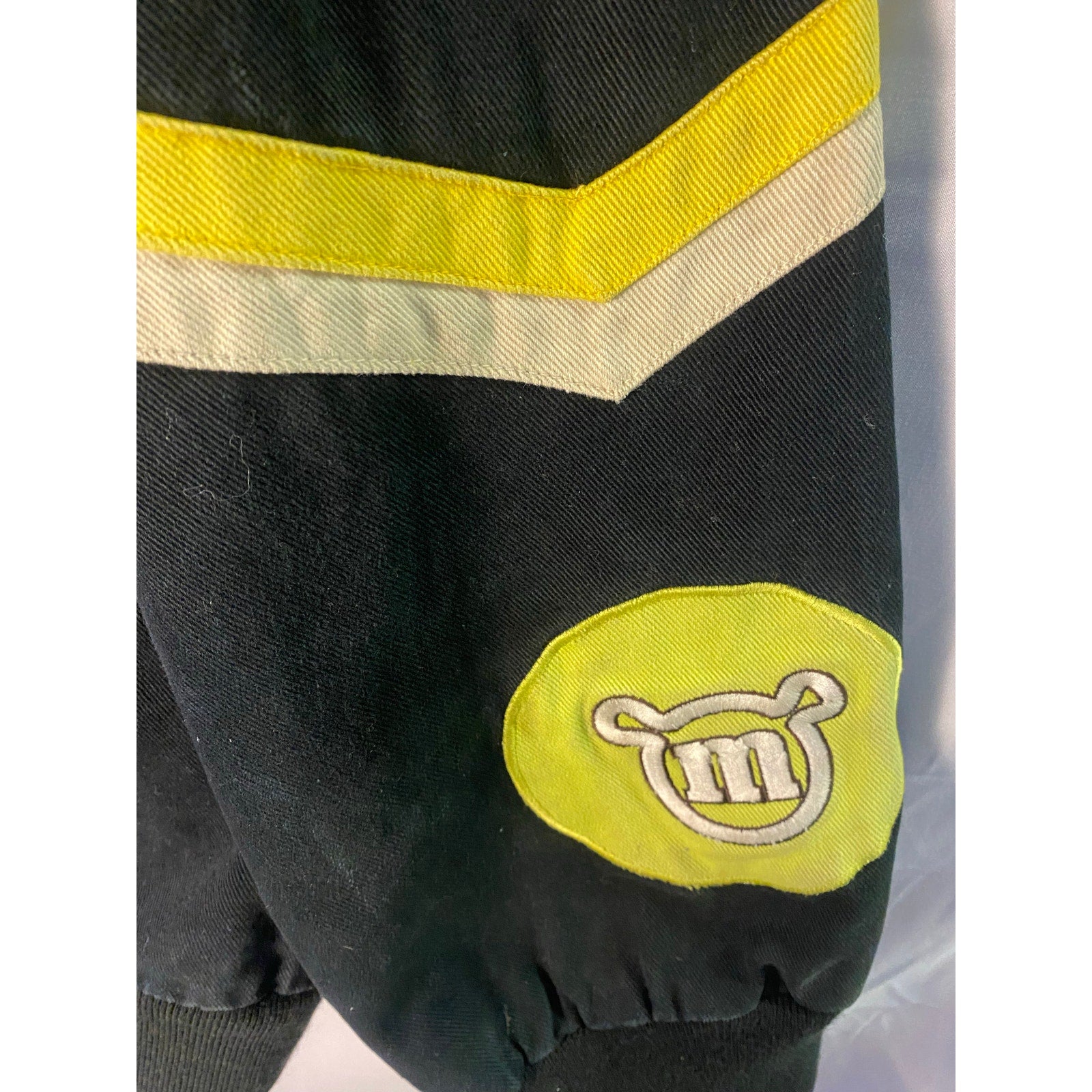 Vintage Chase Authentics  Nascar M&M Shrek 3 Promo #38 Jacket Size XL Reversible