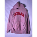 Steve &amp; Barry's Pink Dyed Heavy IU Indiana University Pullover Hoodie Mens Small
