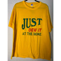 Russell Athletic "Just Dew It at the Dome" Comet Command 1992 Golden Guard Shirt