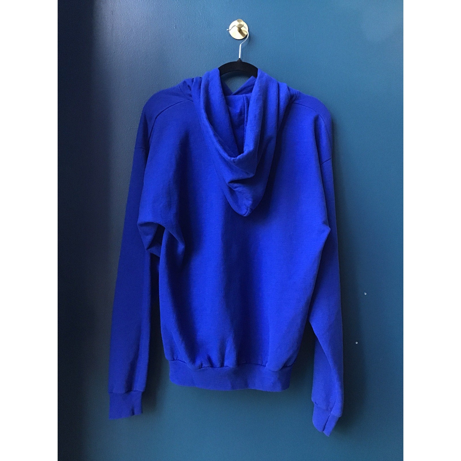 Vintage Disneyland Resort 55th Anniversary Blue Pullover Hoodie Mens Size Medium