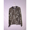 Realtree Brown Camouflage Double Pocket Long Sleeve Shirt Men's Size Large