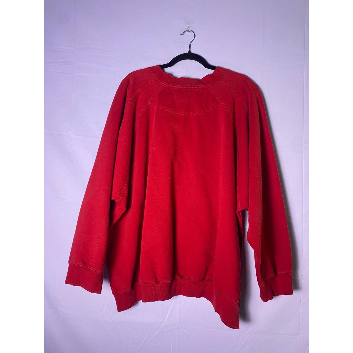 DMX Ruff Ryders Crewneck DIRTY DENIM Ryde or Die Red Sweatshirt Size 3XL