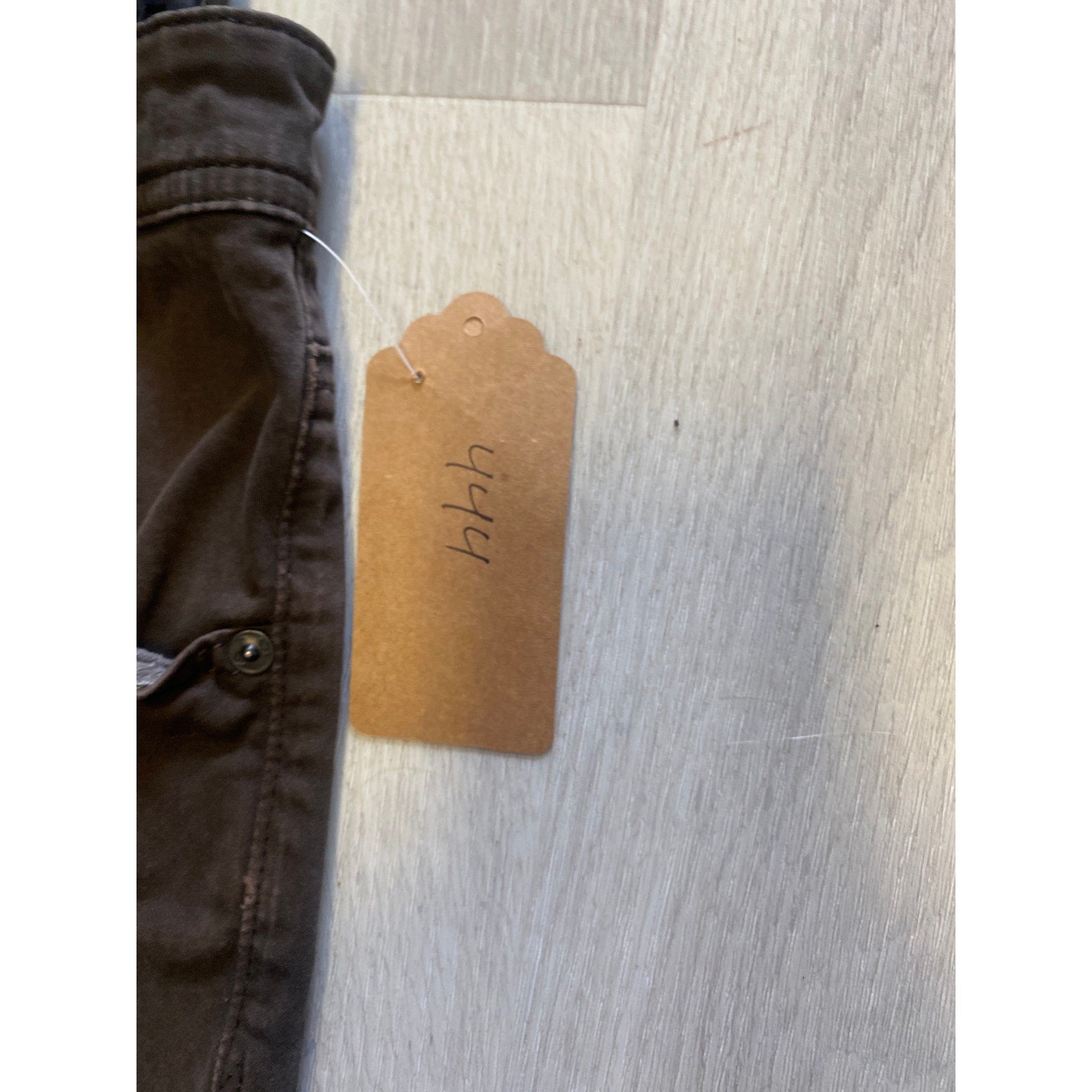 Adriano Goldschmied The Protégé Brown Straight Leg Jeans Men's Size 34x34