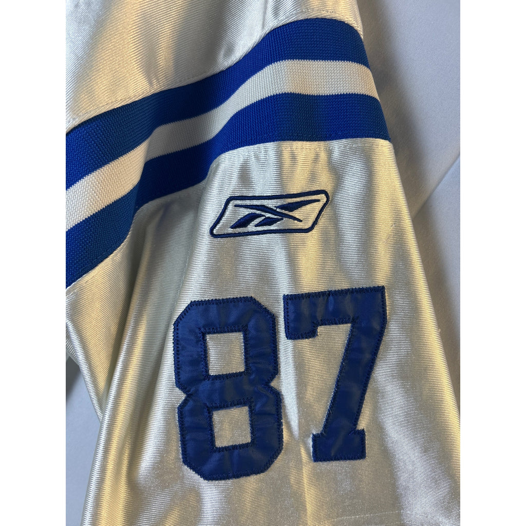Vintage Reebok NFL Indianapolis Colts #87 Wayne Football Jersey Blue White Large