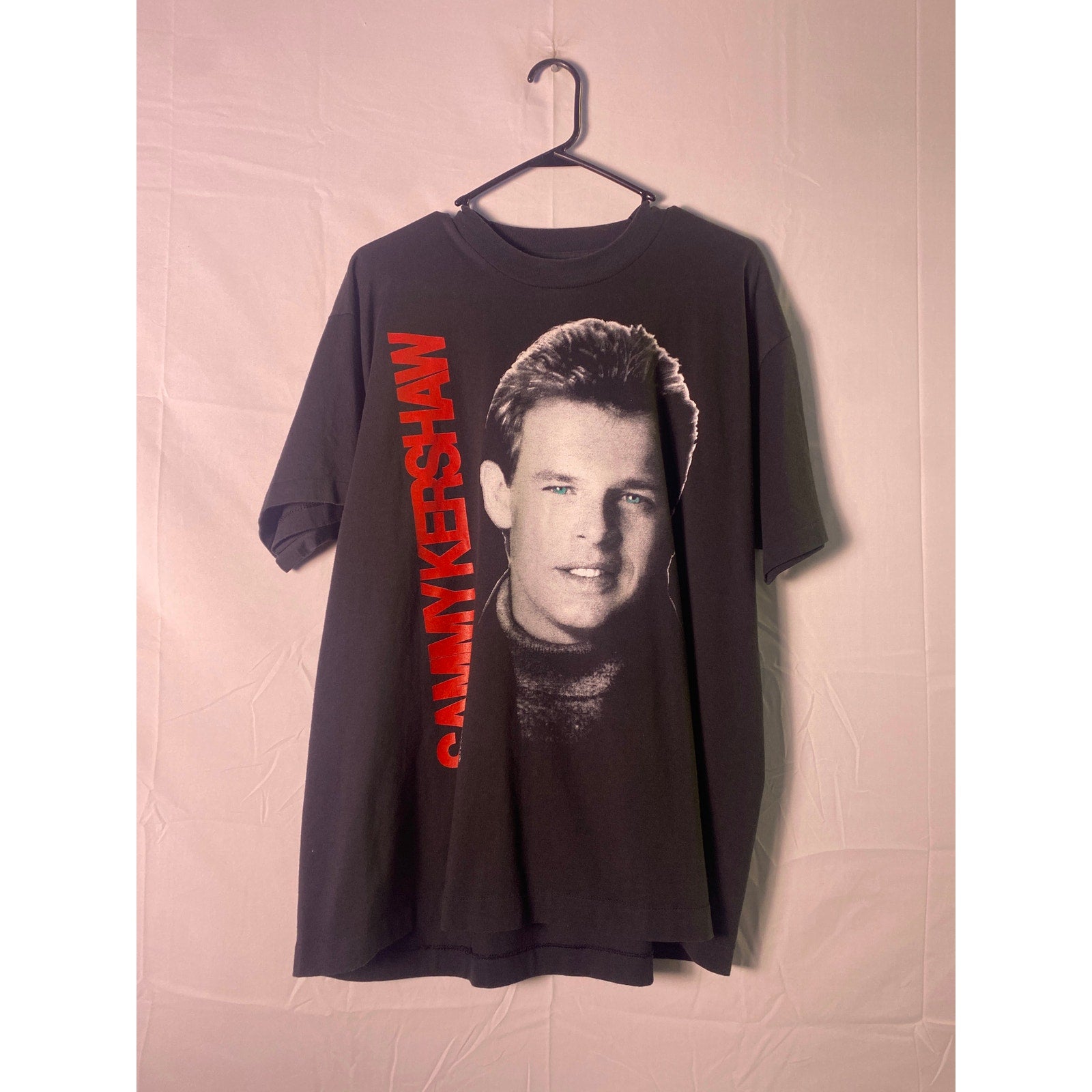 Fruit of the Loom Sammy Kershaw Graphic Print Black Shirt Men's Size XL