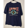 Vintage SOFFE Air Force USAF Navy Blue Jersey Shirt Tyndall Air Force Base Gaphic Printed Large&nbsp;