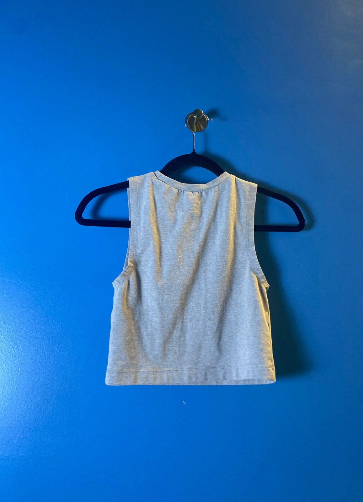 Champion INDIANA Hoosiers Gray Tank Top Baby Tee Women's Size Small