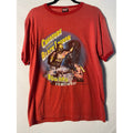 2005 Creature From The Black Lagoon Ringer Graphic Print Red Shirt Men's Large