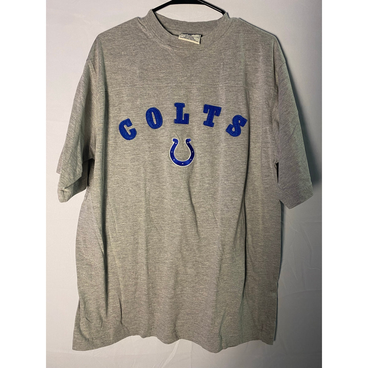Vintage 90’s Lee Sport Indianapolis Colts Gray T-Shirt Size Large Crewneck