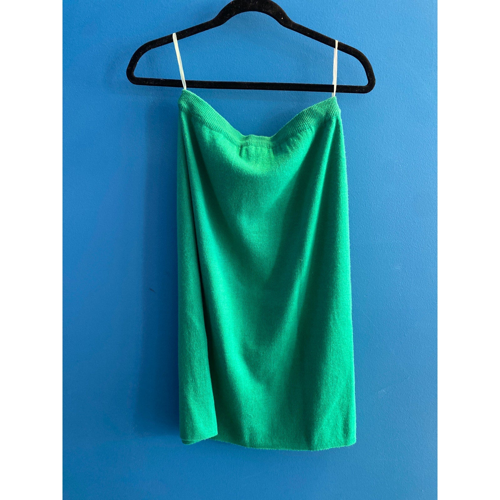 Vintage Argenti Green 2 pcs Set Button Up Cardigan & Skirt Women's Size 4
