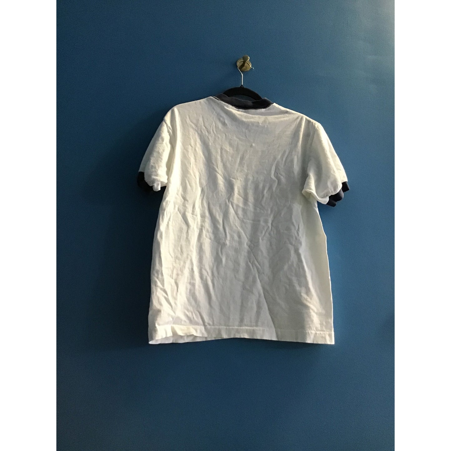 '96 LJ Tee Jays CLOROX Print Tee Shirt Single Stitch White Crewneck Womens Large