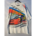 Vintage 1990s Jeff Gordon NASCAR All-over Print Shirt Crewneck Men's Size 2XL