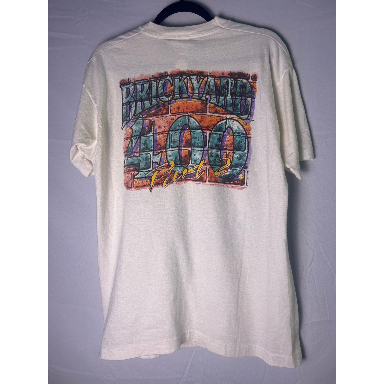 Vintage Hunter Sportwear Brickyard 400 Indianapolis Motorspeedway 1995 T-shirt