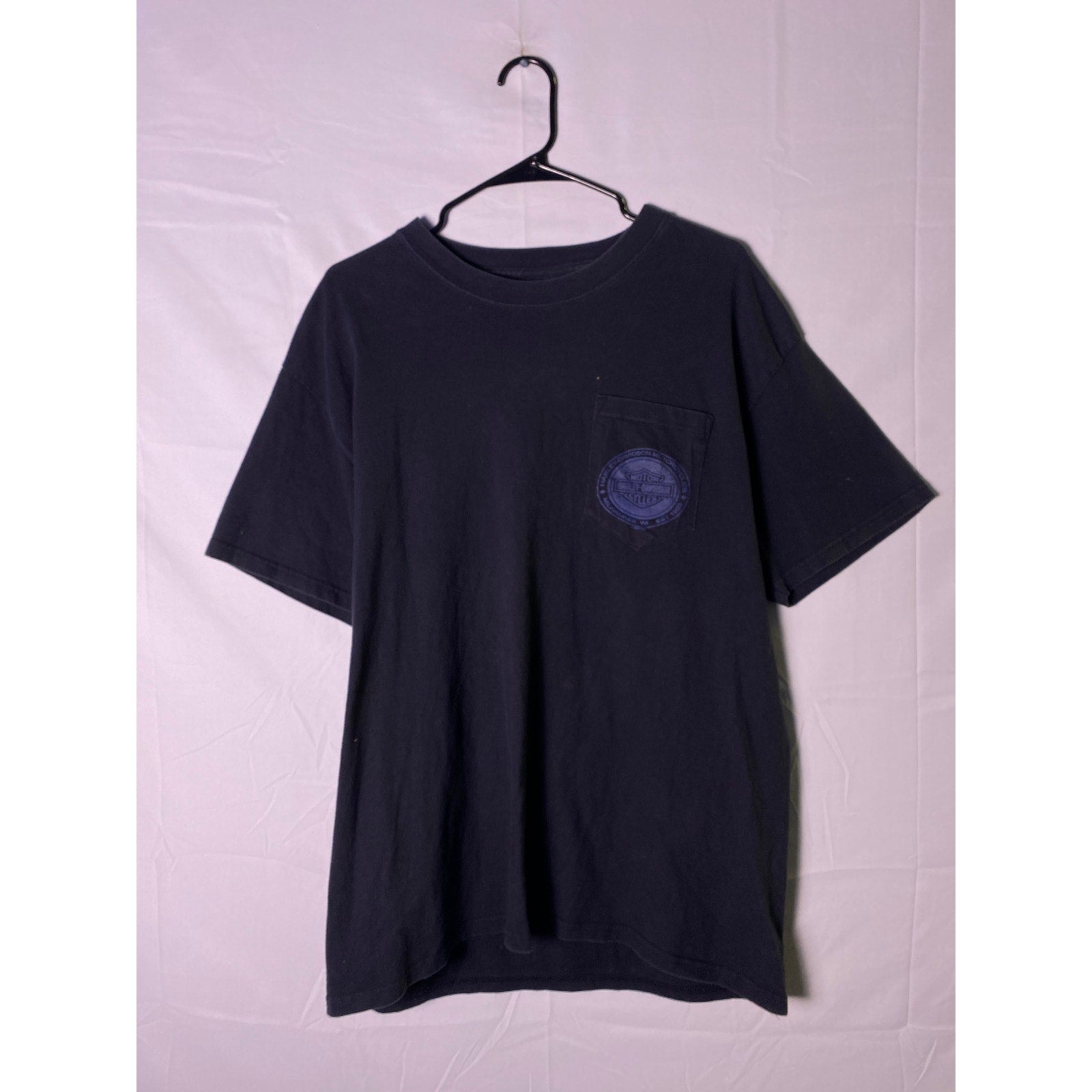 Black Harley Davidson with Front Pocket