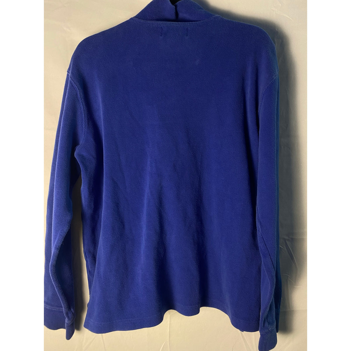 Vintage Polo by Ralph Lauren Blue Polo Sweater Quarter Zip Pullover Size Large