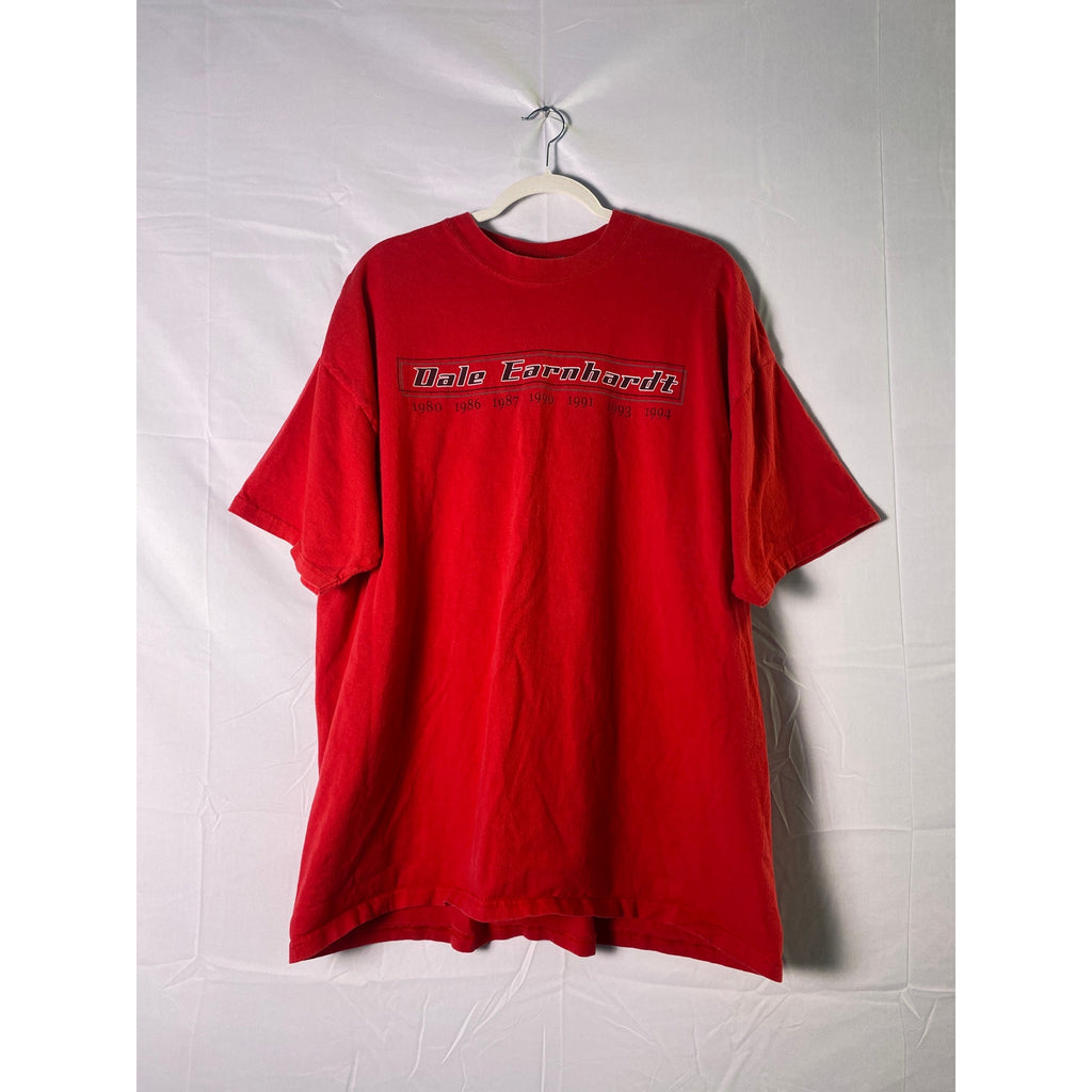 Chase Authentics Dale Earnhardt Legendary Champion Red T-shirt Men's Size 2XL