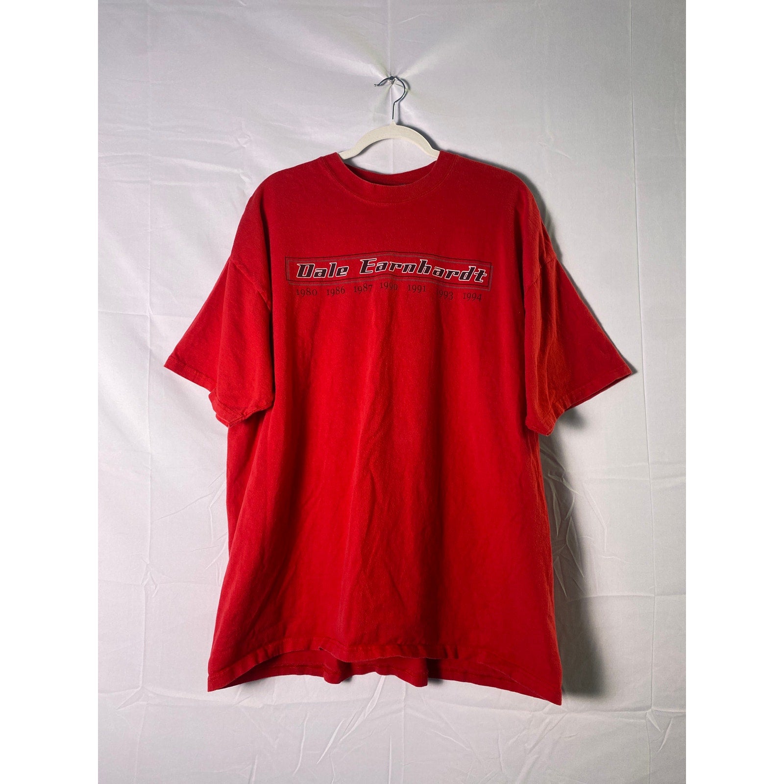 Chase Authentics Dale Earnhardt Legendary Champion Red T-shirt Men's Size 2XL