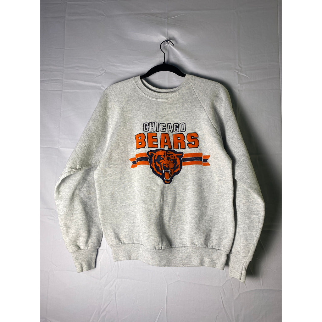 Fruit of the Loom NFL CHICAGO BEARS Gray Crew Neck Sweatshirt Adult Size Large