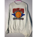 Fruit of the Loom Graceland Eagle Basketball Eagle Air Gray Crewneck Sweater XL
