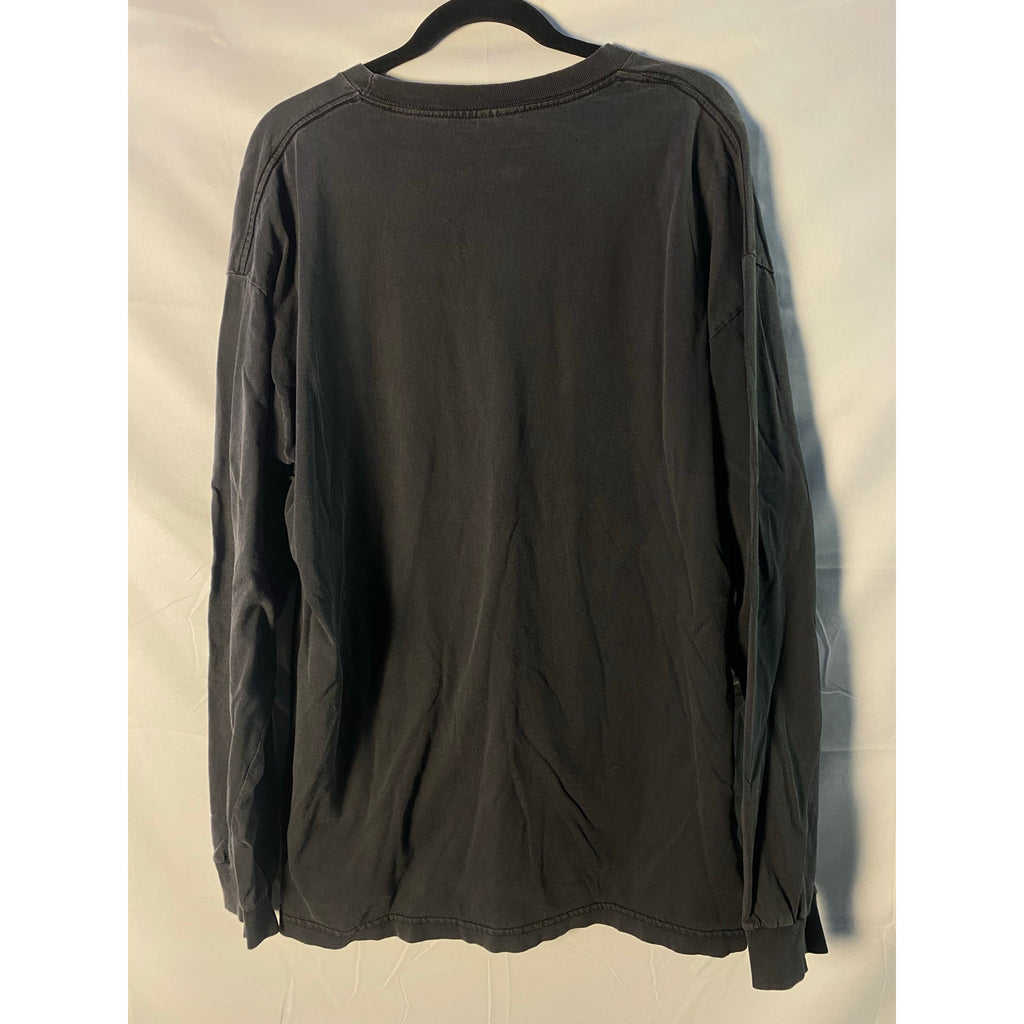 Gildan IU Indiana Bloomington Black Long Sleeve Shirt Crewneck Unisex Size XL