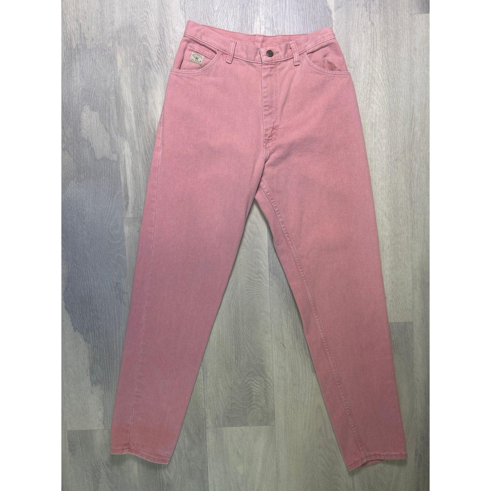 Wrangler Light Pink Denim Skinny Jeans w/ Pockets Women's Size 27W