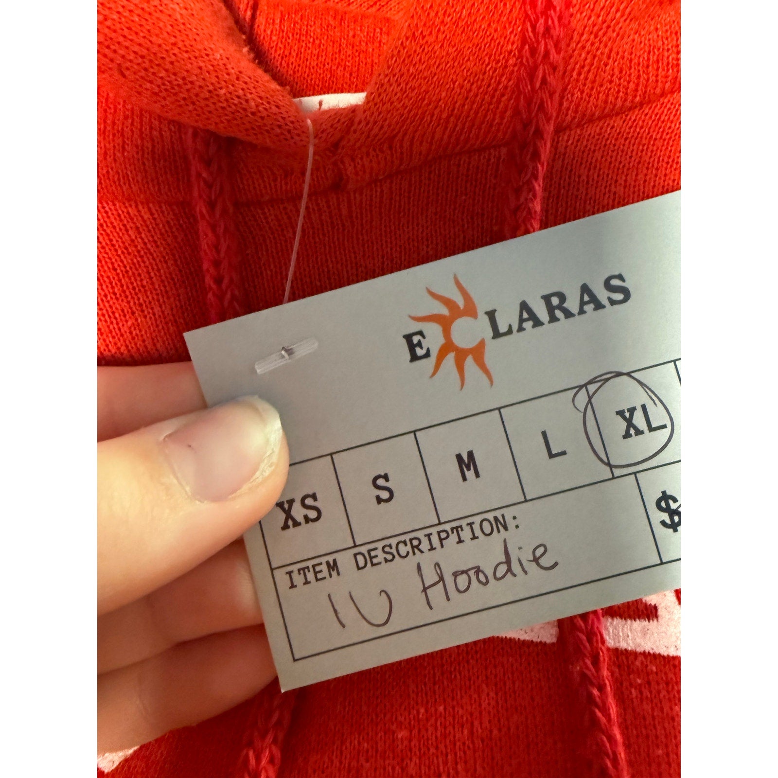 Bassett Walker Indiana University Hoosier Red Pullover Hoodie Men's Size XL